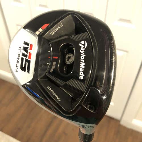 Men's Right Handed M5 Stiff Flex 3 Wood Fairway Wood