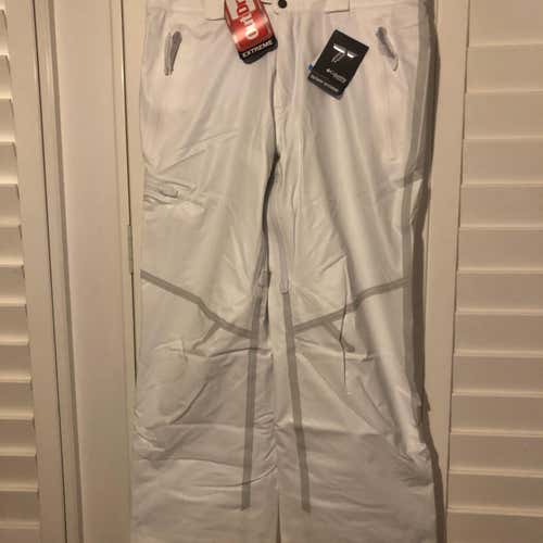 Columbia Outdry Ski Pants, NEW, OLYMPICS, Mens, Medium, White