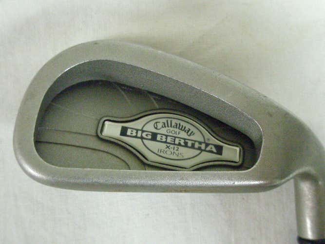 Callaway Big Bertha X-12 7 iron (Graphite RCH 99, Senior) 7i X12 Golf Club