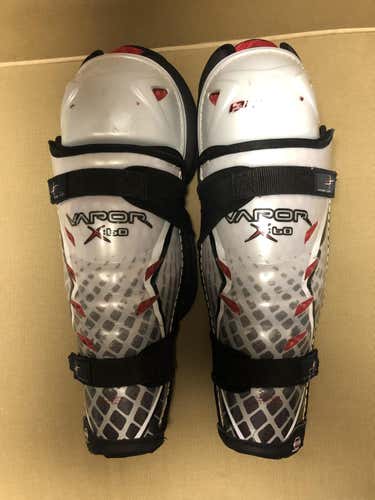 Barely Used Bauer Vapor X60 Shin Pads (14")