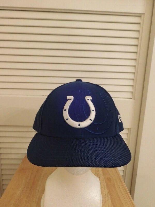 New Era 59FIFTY Kids Hat NFL Indianapolis Colts Royal/Royal Fitted Cap 6 1/2