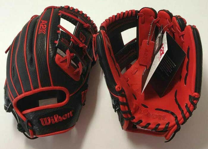 Wilson A2K August 1786SS Glove Of The Month 11.5" SuperSkin SnakeSkin DeJong
