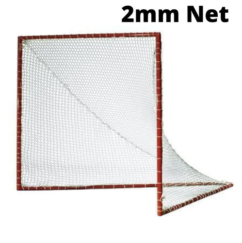 Official Lacrosse Goal w/ 2mm White Net 6x6x7 *Rebox / Return* T-Goal