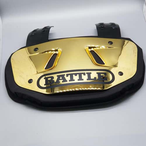 Gold Chrome Backplate - Adult
