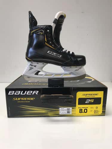 Senior Bauer Supreme 2S Regular Width  Size 8 Hockey Skates