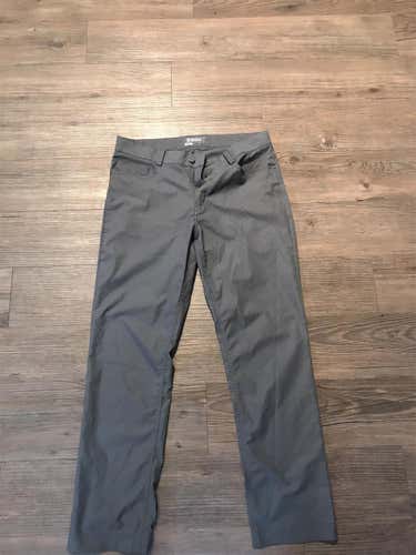 Nike Golf Tour Dri Fit 32 W 30 L Grey Pant