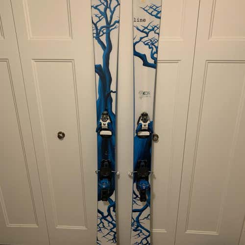 Men's 2014 Powder Sir Francis Bacon With Bindings Max Din 16 Skis