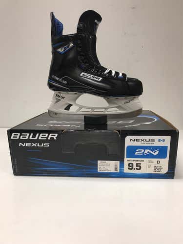 Senior Bauer Nexus 2N Regular Width  Size 9.5 Hockey Skates