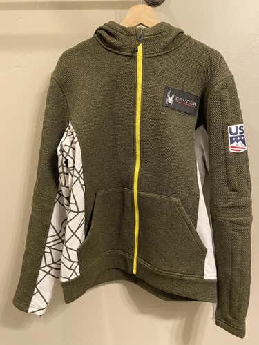 New Men's Medium Spyder Sweatshirt - US Ski Team