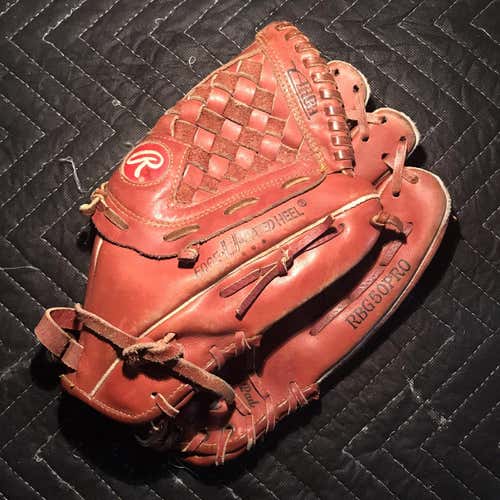 Red Kid Pitch (9YO-13YO) Outfield RBG50Pro 12" Baseball Glove