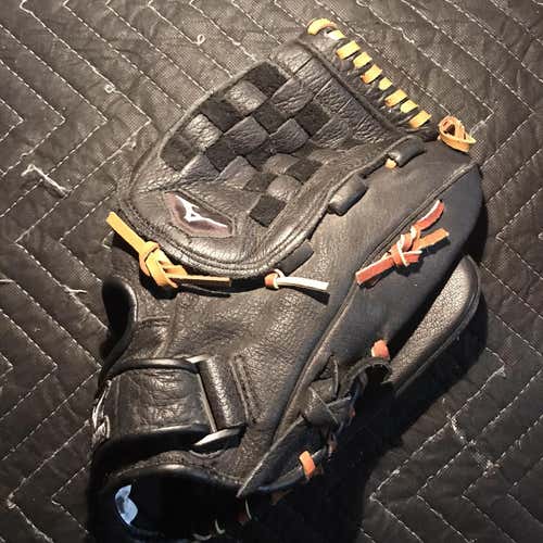 MIZUNO Black Kid Pitch (9YO-13YO) Outfield GPL1150D2 11.5" Baseball Glove
