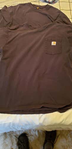 Carhartt Men's Med Black LS-Shirt