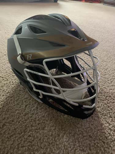Gray Used Adult Player's Cascade R Helmet