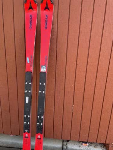 Used Men's 2019 Atomic Racing Redster FIS SL Skis Without Bindings