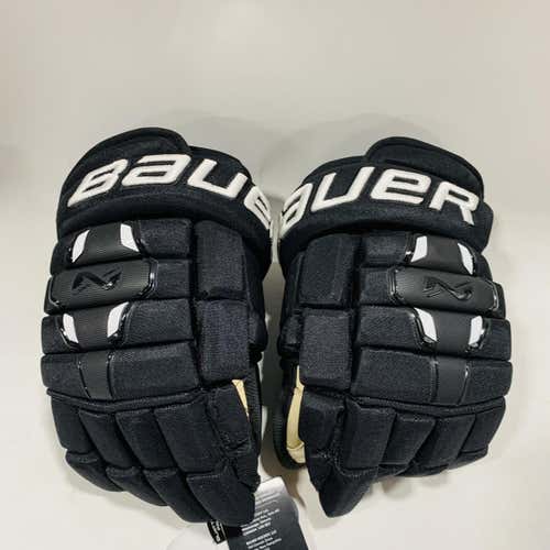 Black Senior Bauer Nexus 2N 13" Gloves