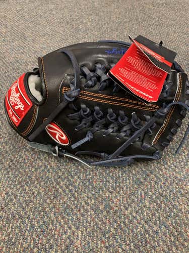 Black New Adult Rawlings Right Hand Throw Infield Pro Preferred Baseball Glove 12"