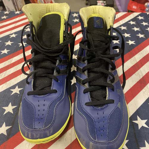 Used Adidas Wrestling Size 7 Shoes -153932