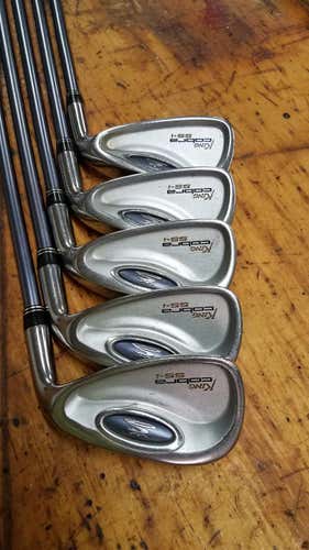 Used Women's Cobra Right Handed King SS i Iron Set Ladies Flex Graphite Shaft