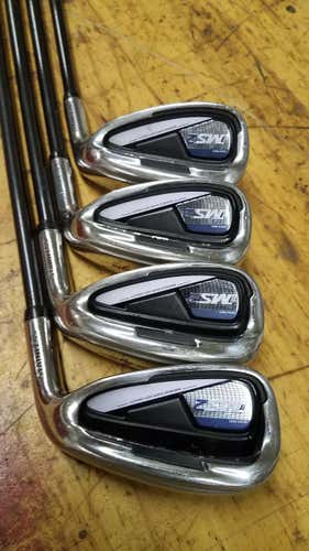 Used Men's Other Right Handed Iron Set Regular Flex Graphite Shaft