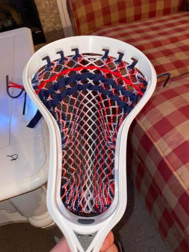 White Used Attack & Midfield Strung Vektr Head