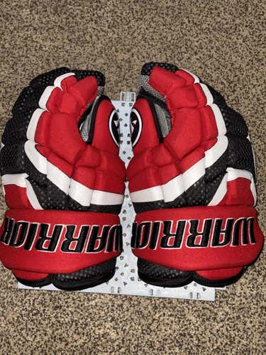 Black Used Senior Warrior Gloves 13"