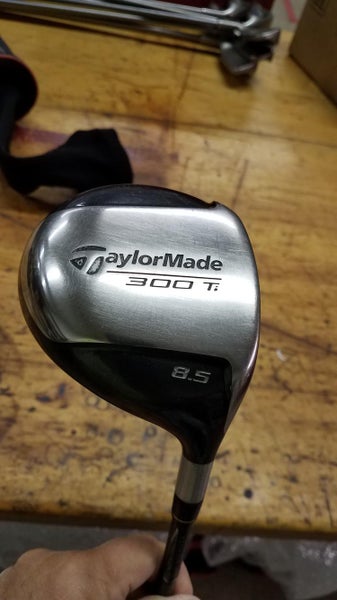 Used Men's TaylorMade Right Handed 300 Ti Driver Stiff Flex 8.5 Loft