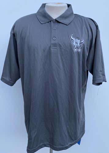 Reebok San Antonio Rampage Hockey Polo Shirt Grey 8226