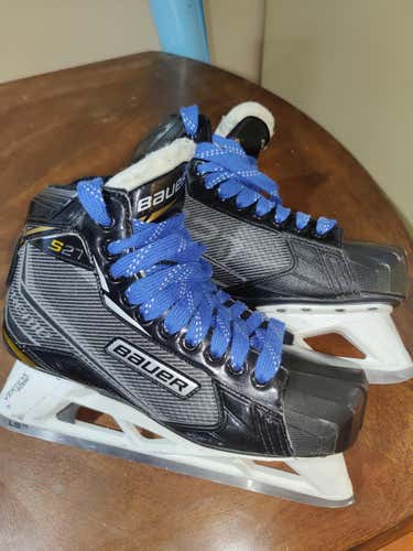 Bauer Supreme S27 Goalie Skates Senior Size 7.5