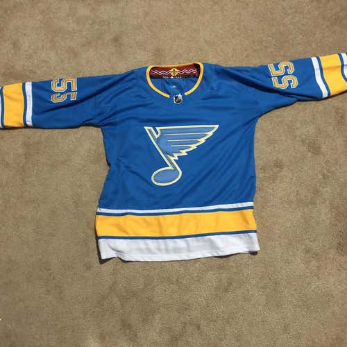 St. Louis Blues Alternate Jersey #55 Colton Parayko