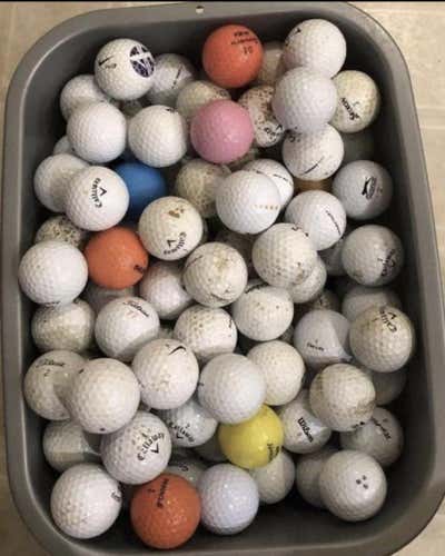 200 Used Hit Away/ Range Balls (make Offers)