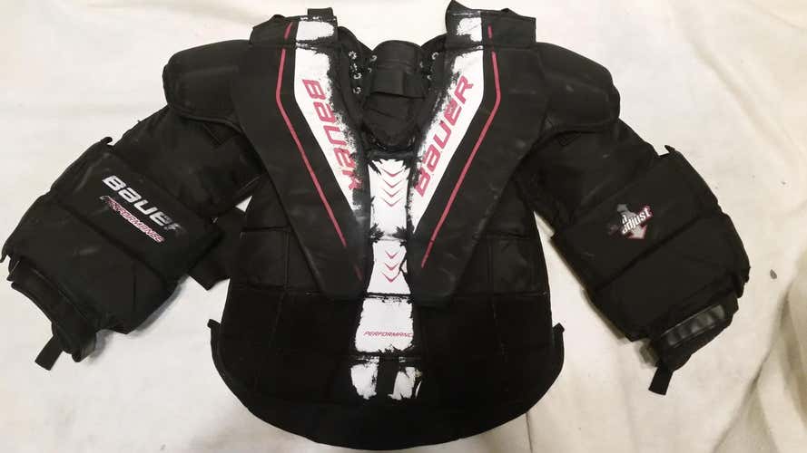 Used Senior Medium Bauer Performance Goalie Chest Protector