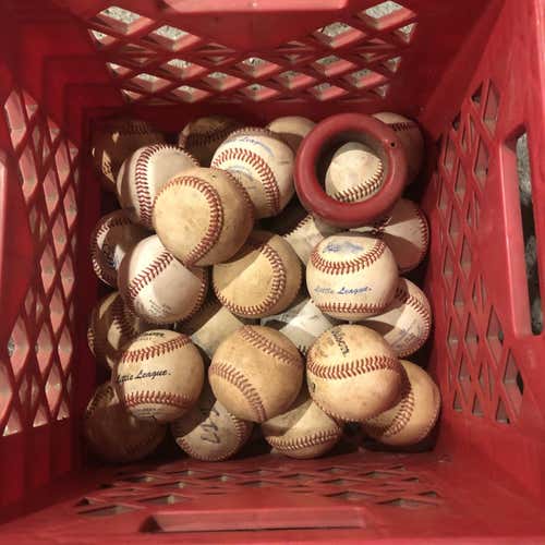21 Used Rawlings  Baseballs