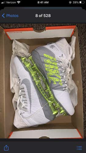 White Adult Size 9.5 (Women's 10.5) Nike