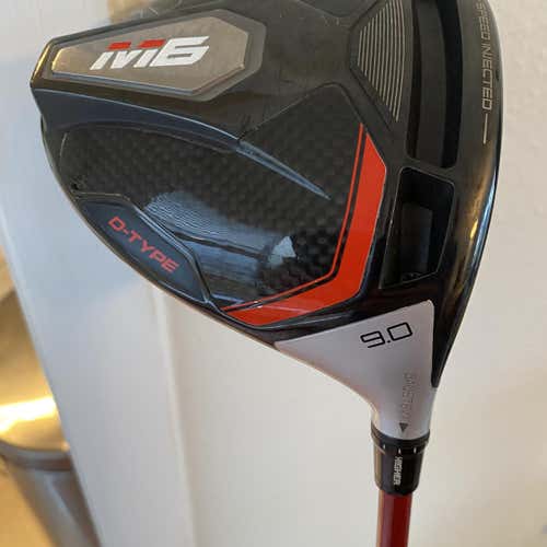Men's Right Handed M6 D-Type Stiff Flex 9 Loft Driver
