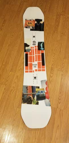 Used Men's Ride Snowboard Freestyle Without Bindings Soft Flex True Twin