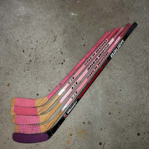 Used Youth Hockey Sticks LTS to 8U: Set of 5