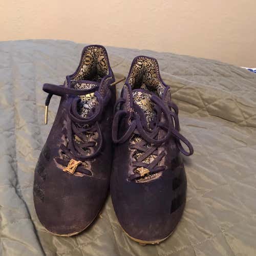Purple Adult Molded Cleats Adidas