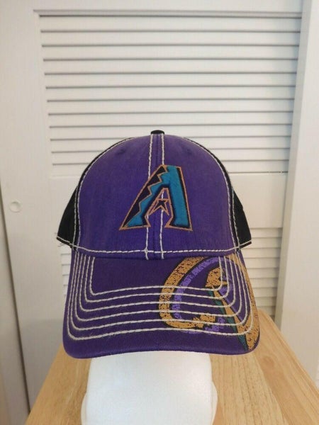 New Era 59FIFTY Retro On-Field Arizona Diamondbacks 1998 Hat - Black, Teal, Purple Black/Purple / 7 1/8