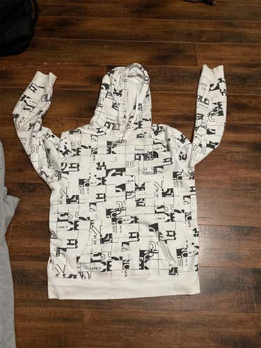 White Adult Medium The North Face Sweatshirt