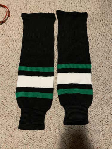 Dallas Stars Style Knit Black Hockey Socks