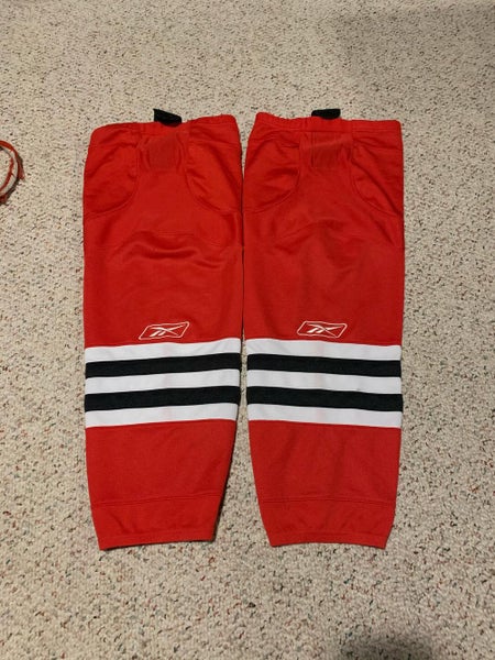 Chicago Blackhawks Style Red Reebok Edge SX100 Senior Hockey Socks