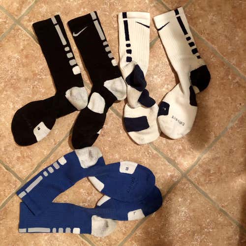 3 Pairs of Nike Elite Socks