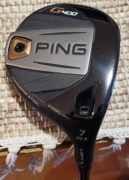 Used Men's Ping Right Handed G400 Fairway Wood Senior Flex 7 Wood
