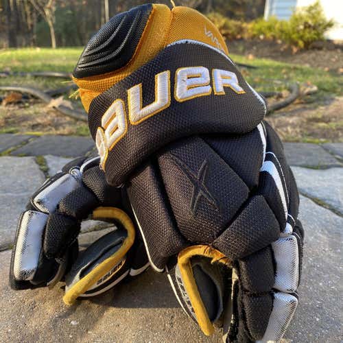 BAUER VAPOR 1x Lite Gloves 12” - Palms In GREAT Shape!