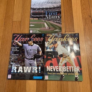 Yankees Collectible Game Programs