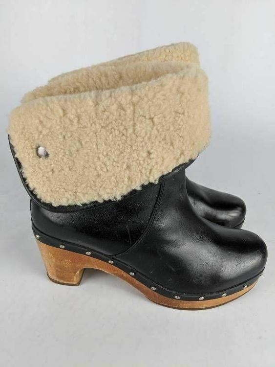 ugg block heel boots