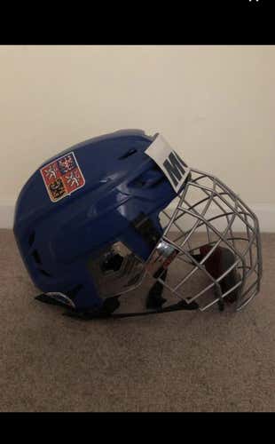 Czech Republic Hockey Helmet Replica