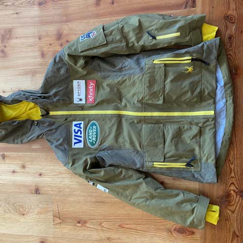 Green Adult Medium Spyder Jacket