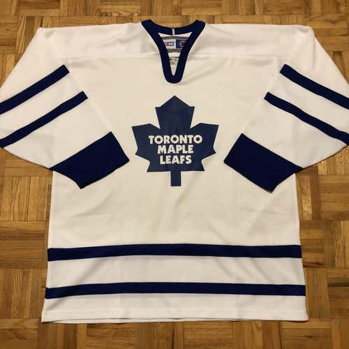 Toronto Maple Leafs CCM Size XL Blank Jersey