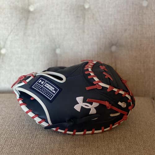 Under Armour Genuine Pro Catchers Mitt 34" USA Colorway